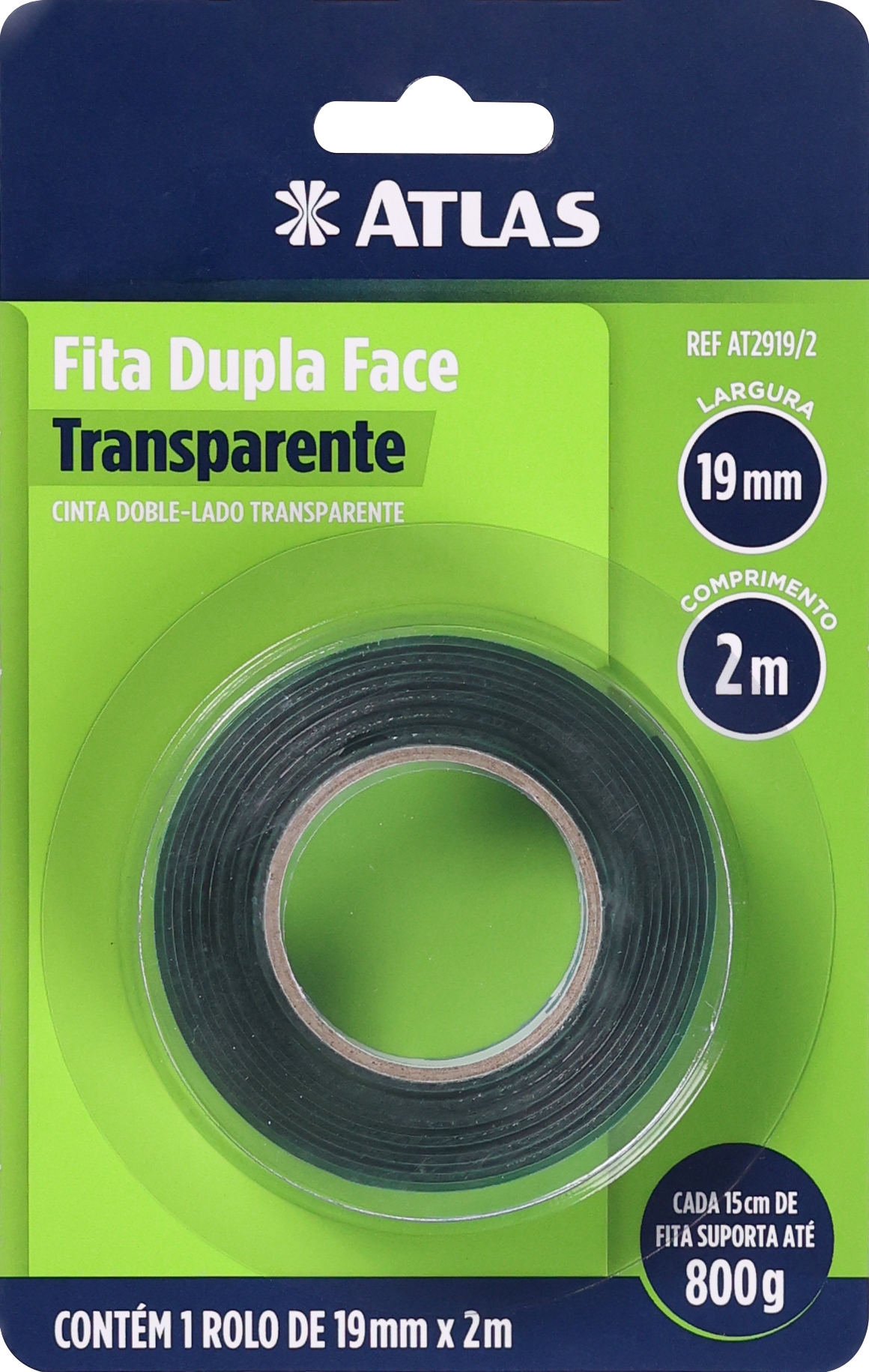 FITA DUPLA FACE TRANSPARENTE